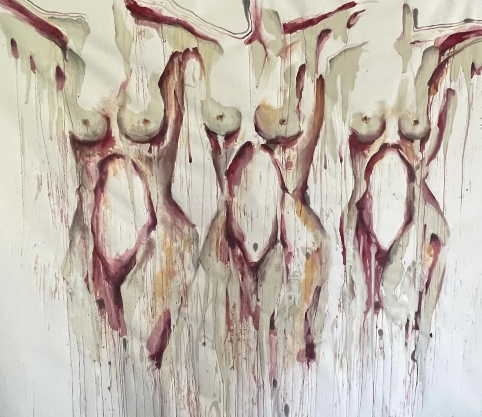 Study of Women, painting by Sarah Eisner